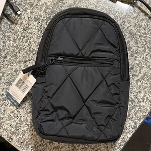 Vera Bradley Black Quilted Backpack